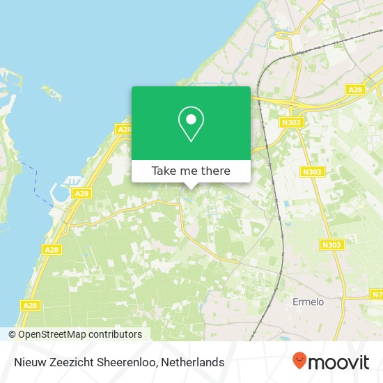 Nieuw Zeezicht Sheerenloo map