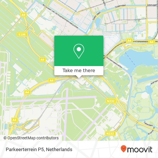 Parkeerterrein P5 map