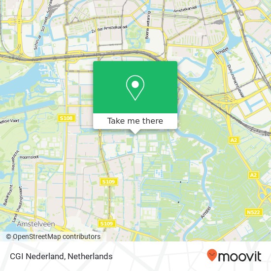 CGI Nederland map