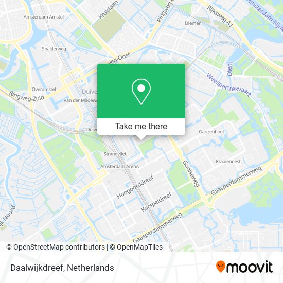 Daalwijkdreef map