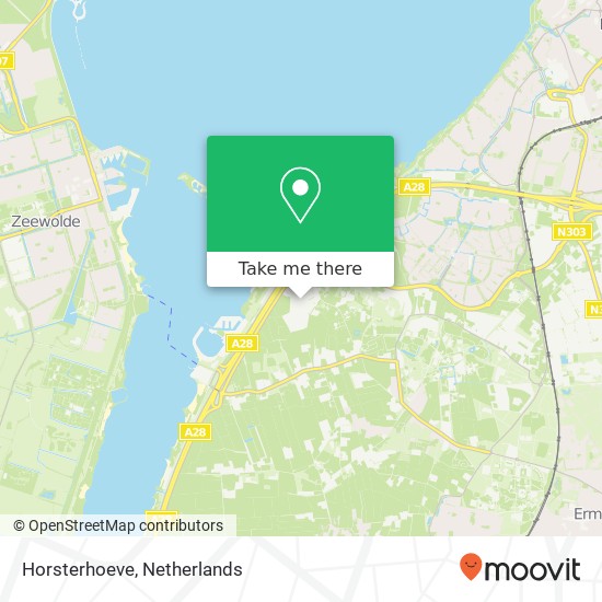 Horsterhoeve map