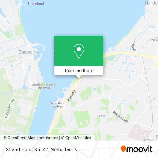 Strand Horst Km 47 map