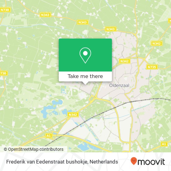 Frederik van Eedenstraat bushokje map