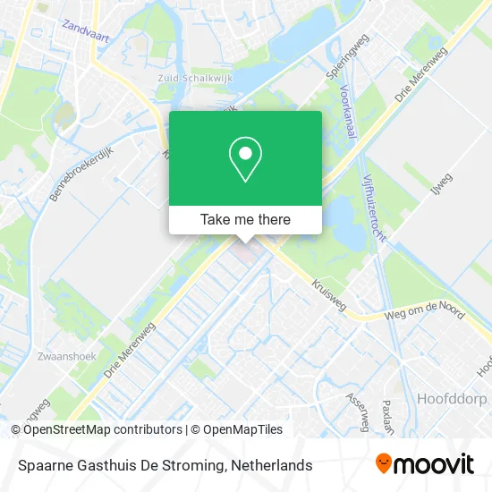 Spaarne Gasthuis De Stroming map
