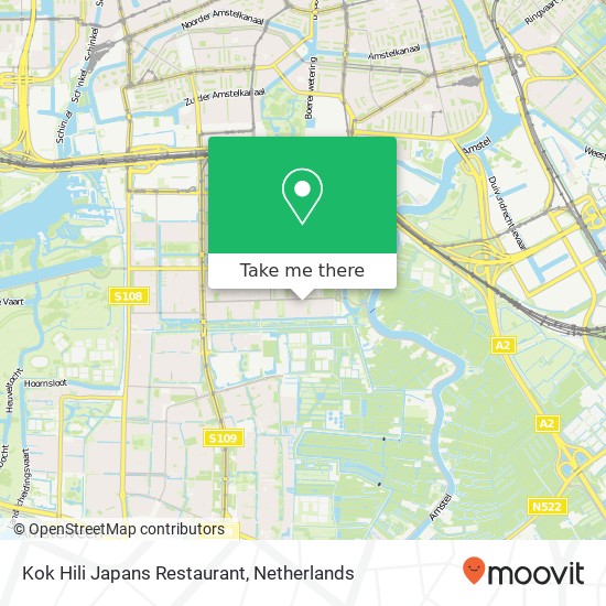 Kok Hili Japans Restaurant map