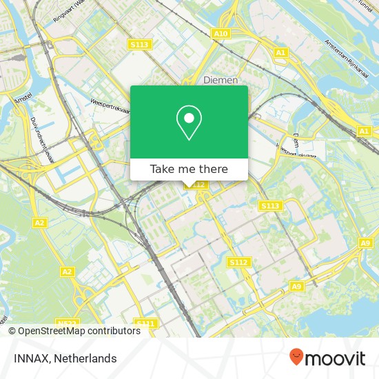INNAX map