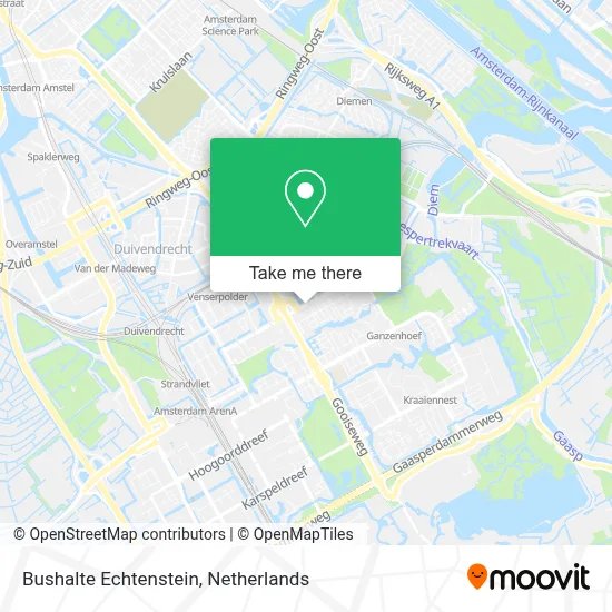 Bushalte Echtenstein map