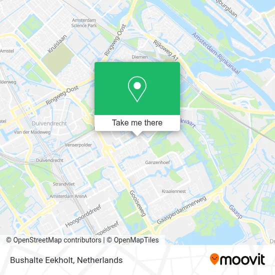 Bushalte Eekholt map