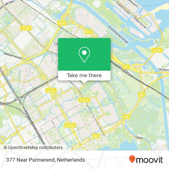 377 Naar Purmerend map