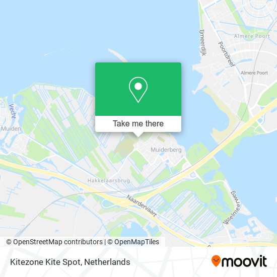 Kitezone Kite Spot map