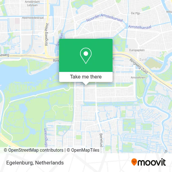 Egelenburg map