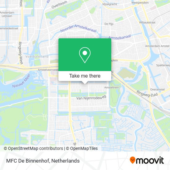 MFC De Binnenhof Karte