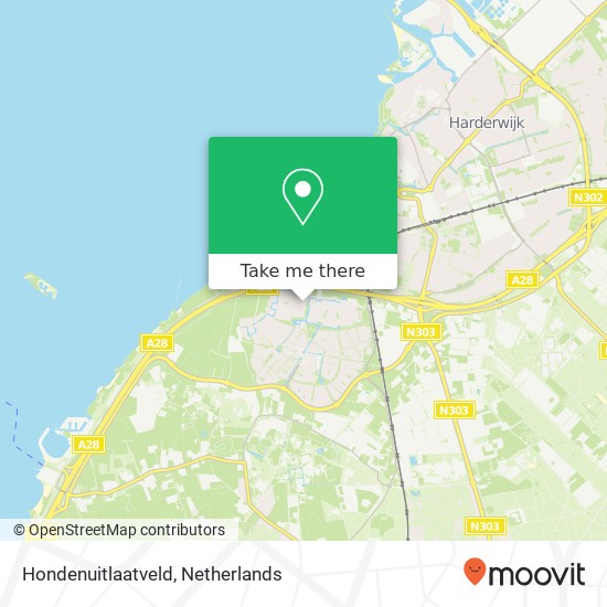 Hondenuitlaatveld map