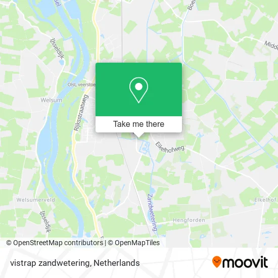 vistrap zandwetering map