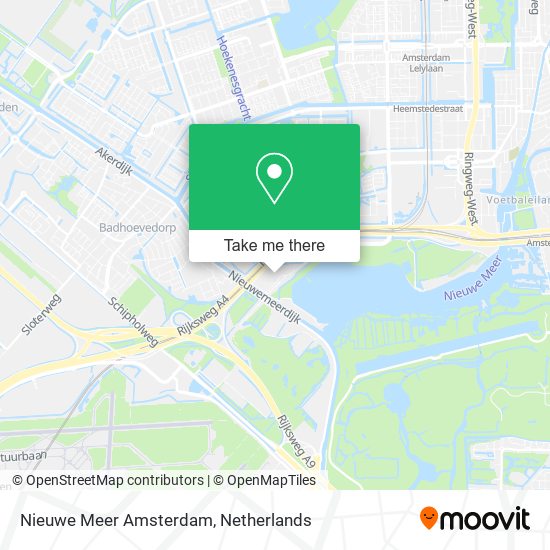 Nieuwe Meer Amsterdam Karte