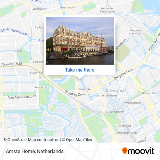 AmstelHome map