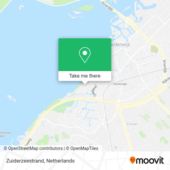 Zuiderzeestrand map