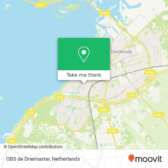 OBS de Driemaster map