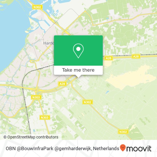 OBN @BouwInfraPark @gemharderwijk Karte