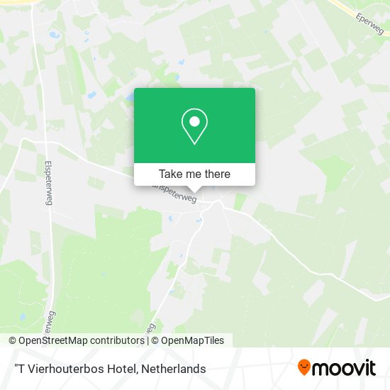 "T Vierhouterbos Hotel map