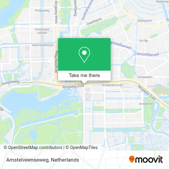 Amstelveenseweg Karte