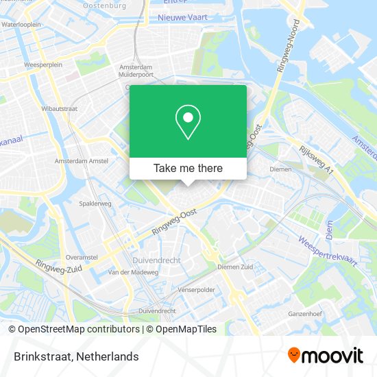 Brinkstraat map