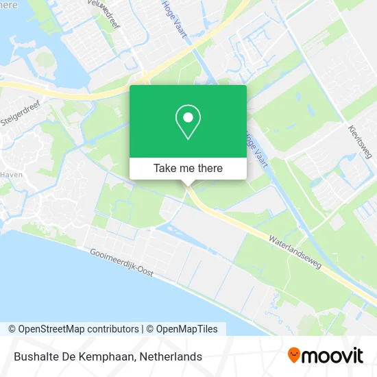 Bushalte De Kemphaan map