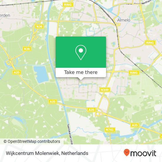 Wijkcentrum Molenwiek map