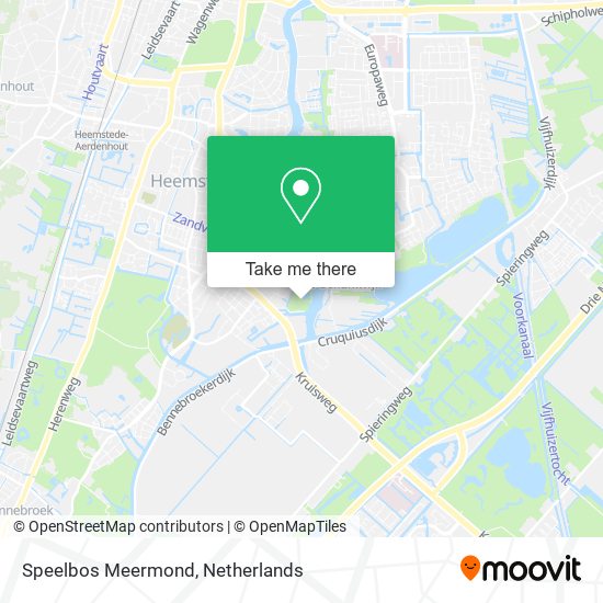 Speelbos Meermond map