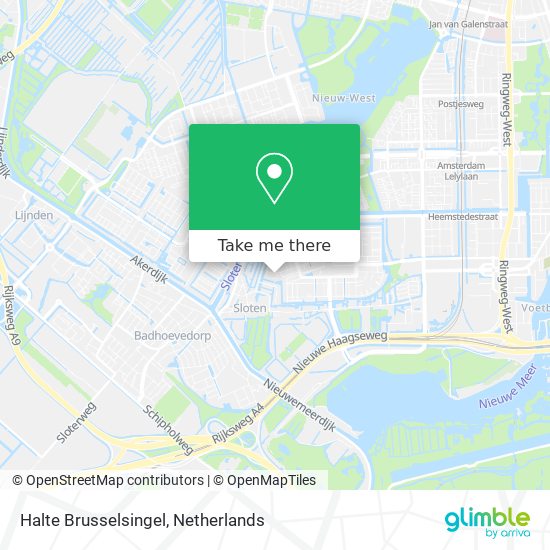 Halte Brusselsingel map