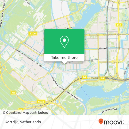 Kortrijk map