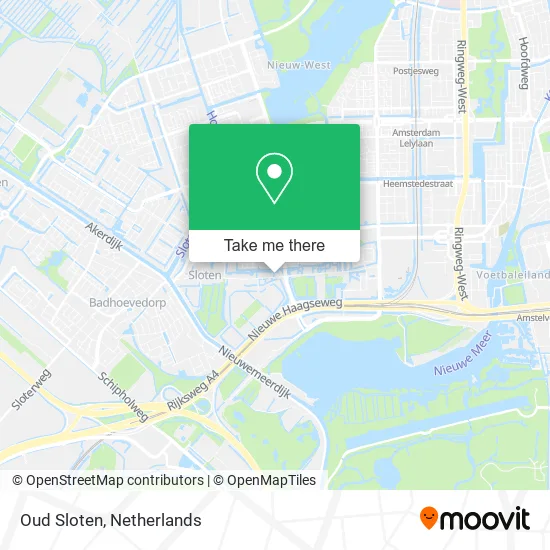 Oud Sloten map