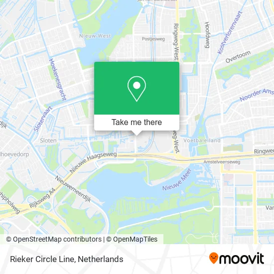 Rieker Circle Line map