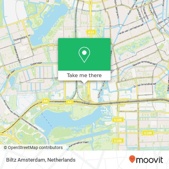 Biltz Amsterdam Karte