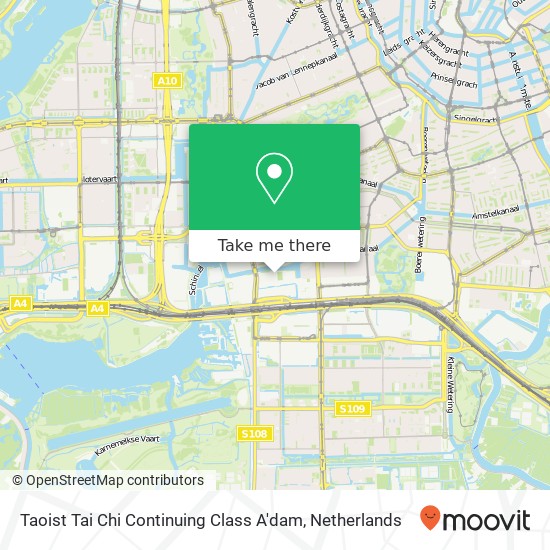 Taoist Tai Chi Continuing Class A'dam map