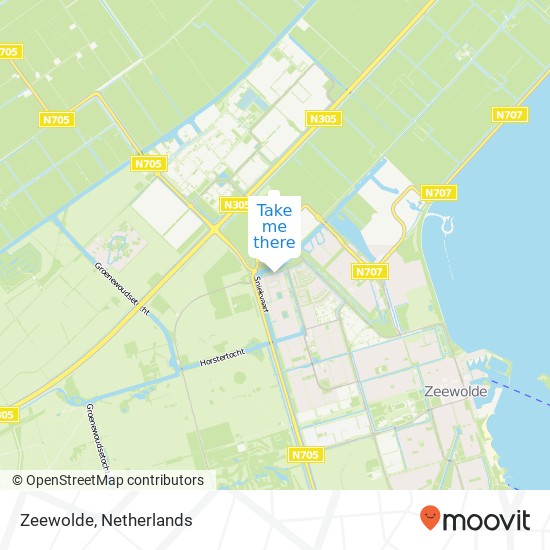 Zeewolde map