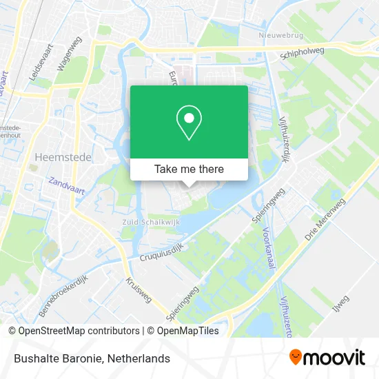 Bushalte Baronie map