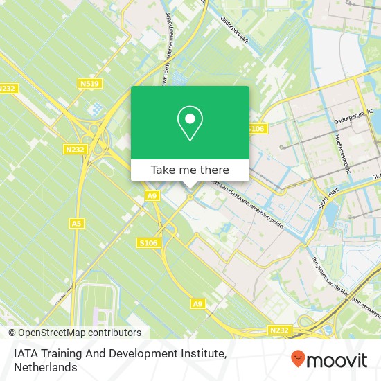 IATA Training And Development Institute map