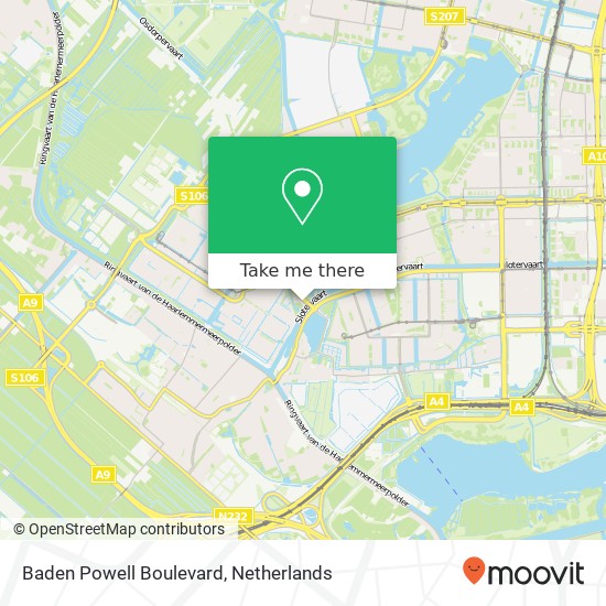 Baden Powell Boulevard map