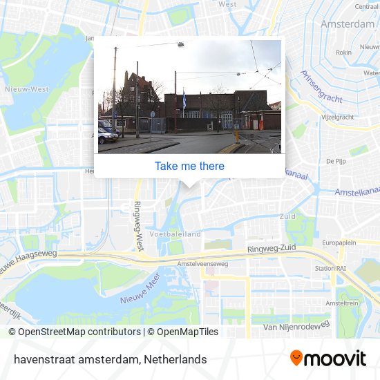 havenstraat amsterdam map