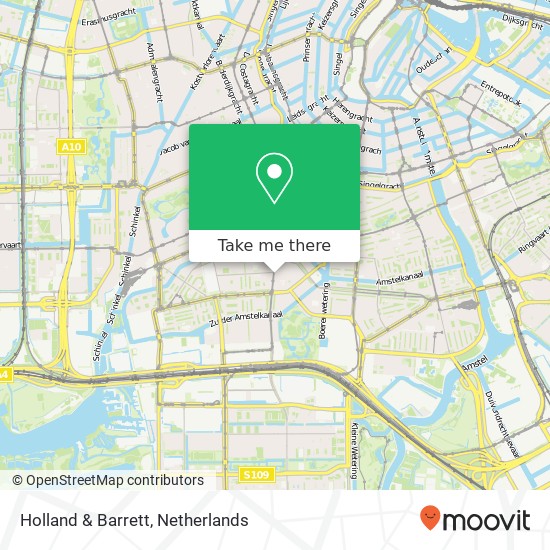 Holland & Barrett map