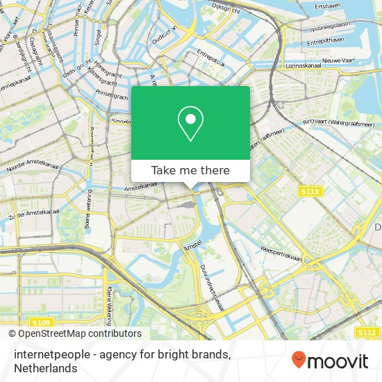 internetpeople - agency for bright brands map