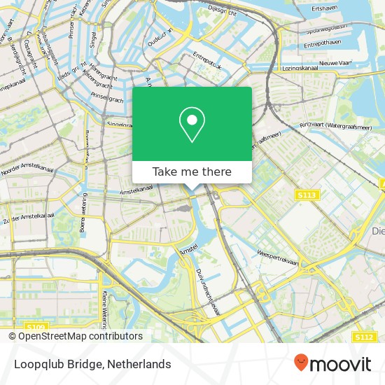 Loopqlub Bridge map