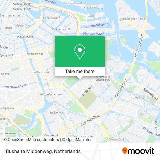 Bushalte Middenweg map