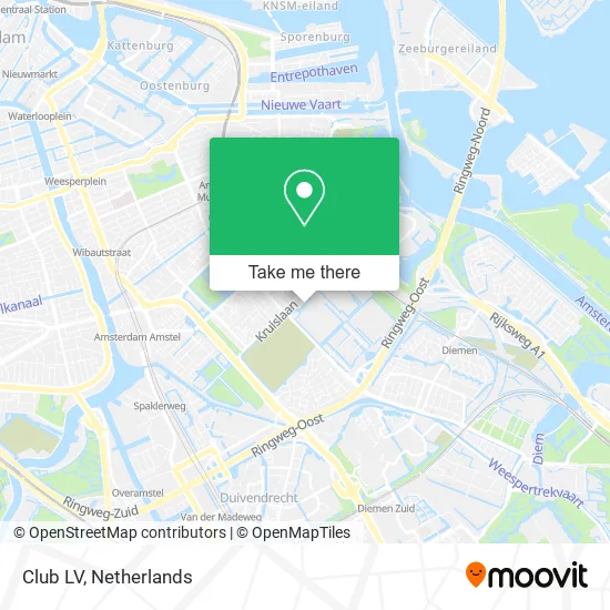 Club LV map