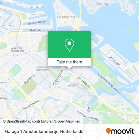 Garage 't Amsterdammertje map