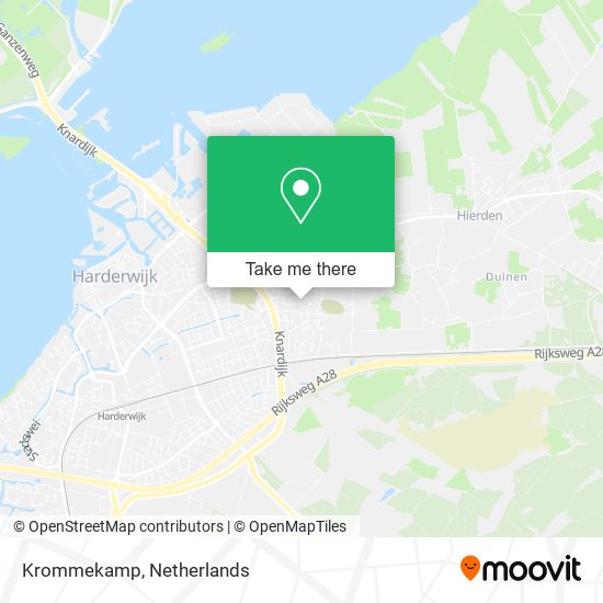 Krommekamp map