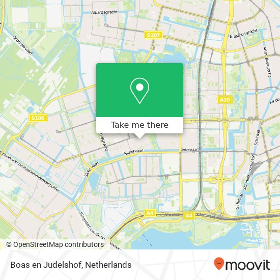 Boas en Judelshof map