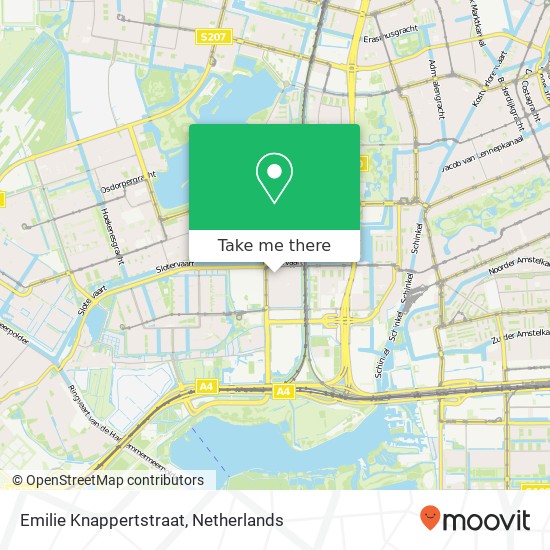 Emilie Knappertstraat map