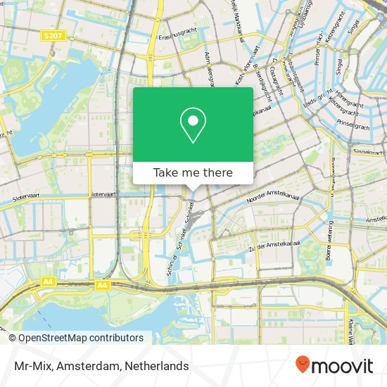 Mr-Mix, Amsterdam map